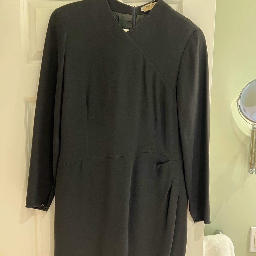 Giorgio Armani Classic Black  Dress